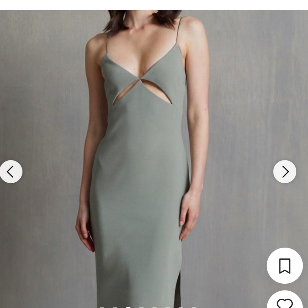 Bec + Bridge Sage Green Dress size 4